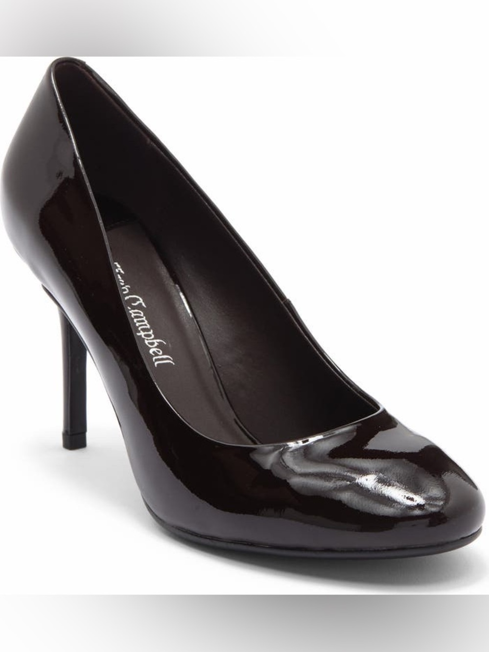 Jeffrey Campbell Black Patent Leather Pump 10